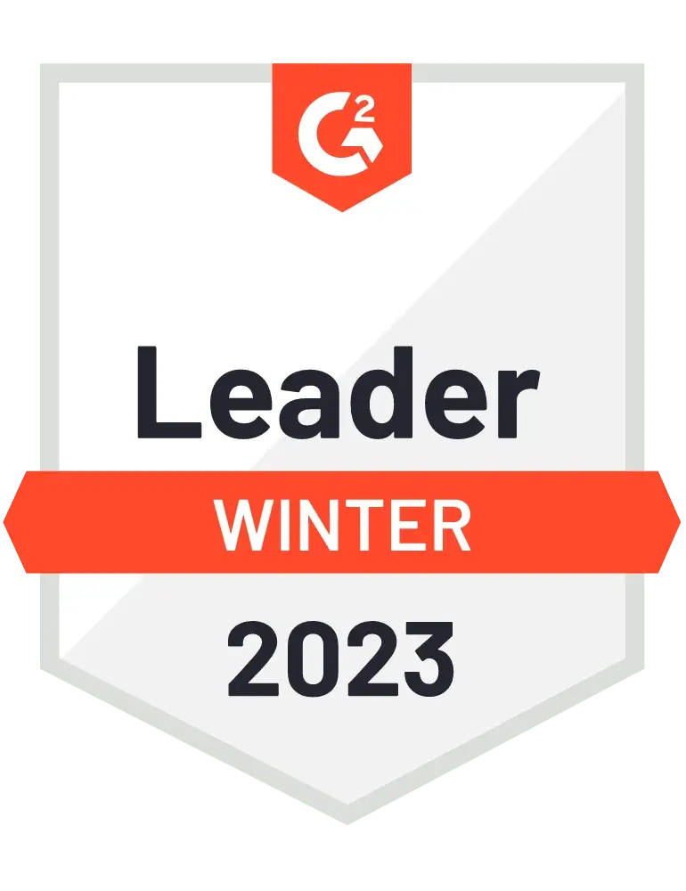 G2 Winter Leader Badge 2023